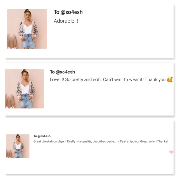 Fuzzy Pink Cheetah Buttoned Cardigan V-Neck - Picture 10 of 10